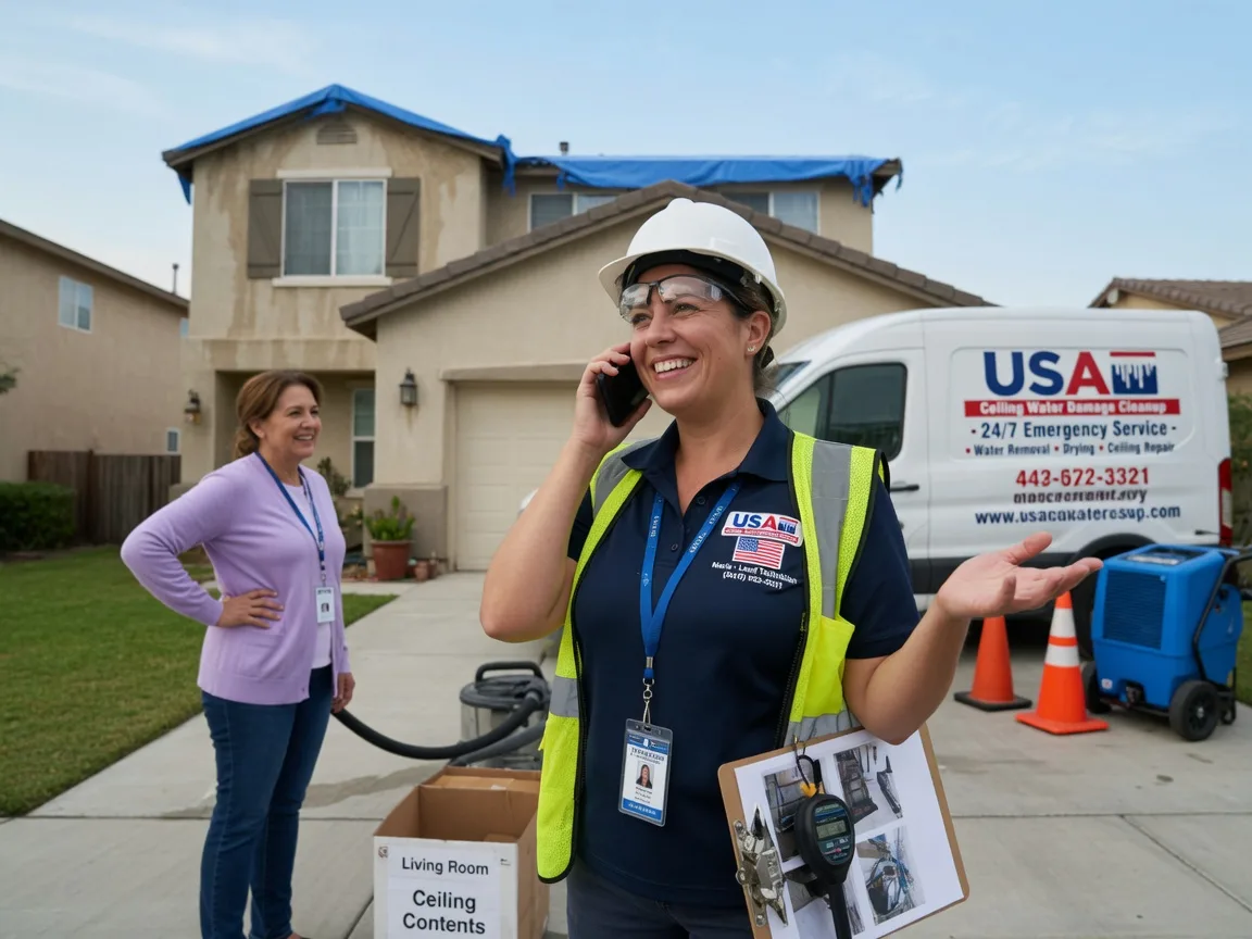 Ceiling Water Damage Restoration Hiland, WY FAQs